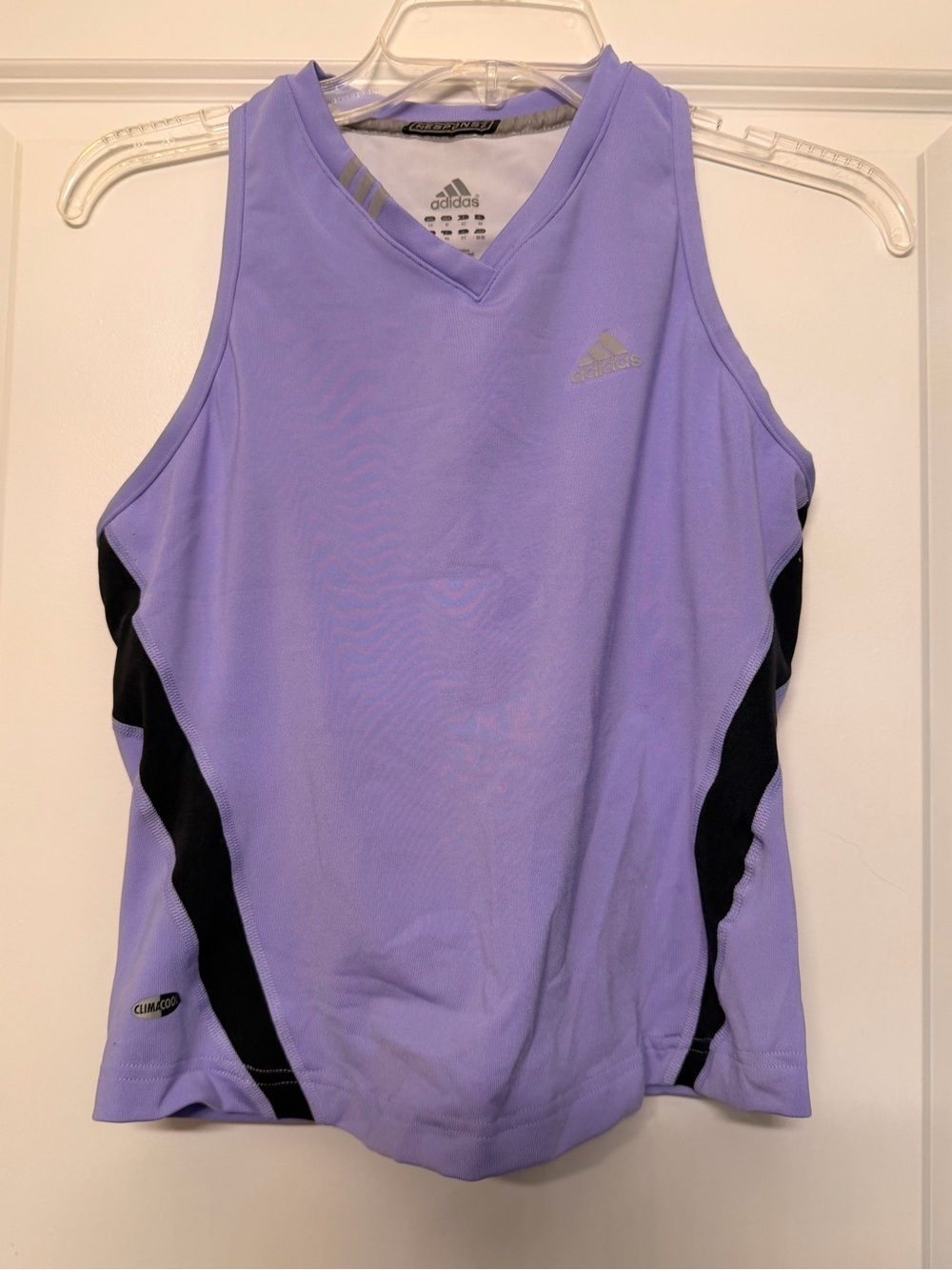 Adidas Response Climacool Purple Athletic Tank Top Built-In Sports Bra Women’s M